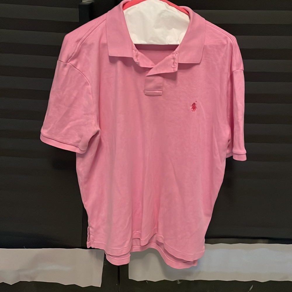 Ralph Lauren Polo, Men’s, pink, size large